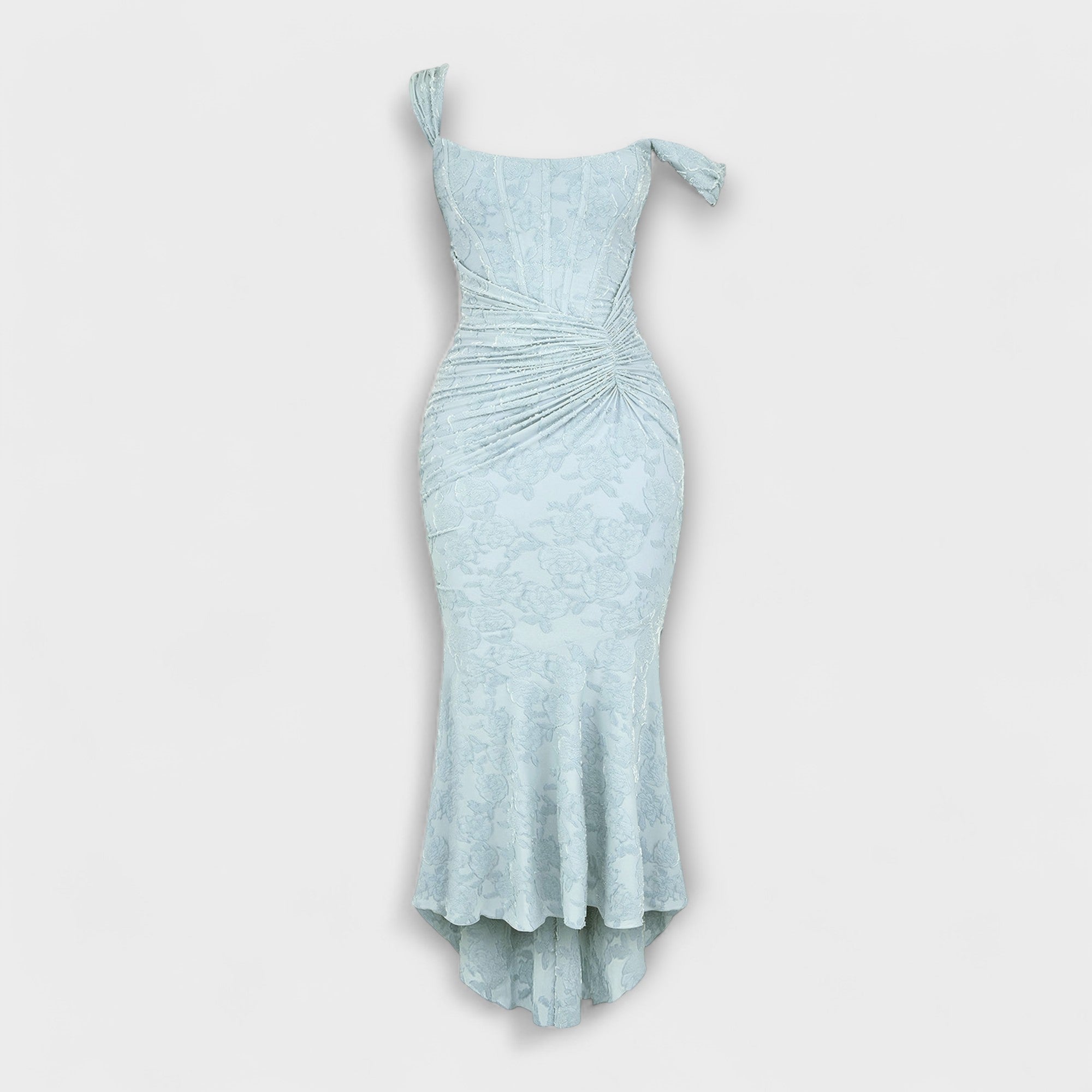 Renske - Long dress with an elegant and sophisticated bodice