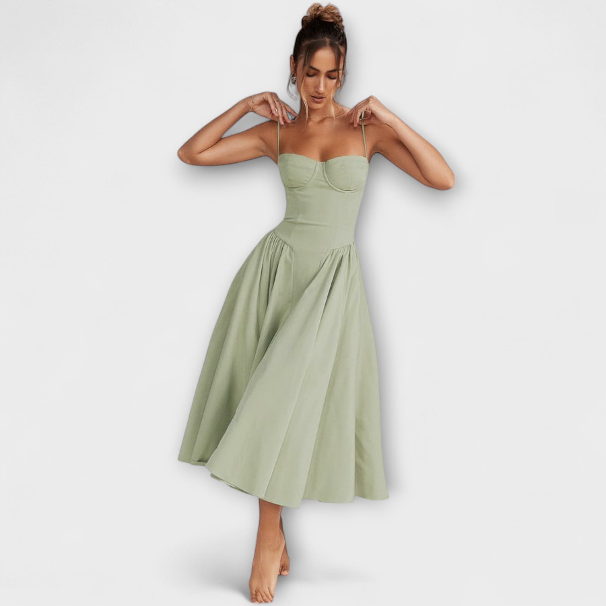 Rosalie - Sophisticated Sleeveless Lace Dress