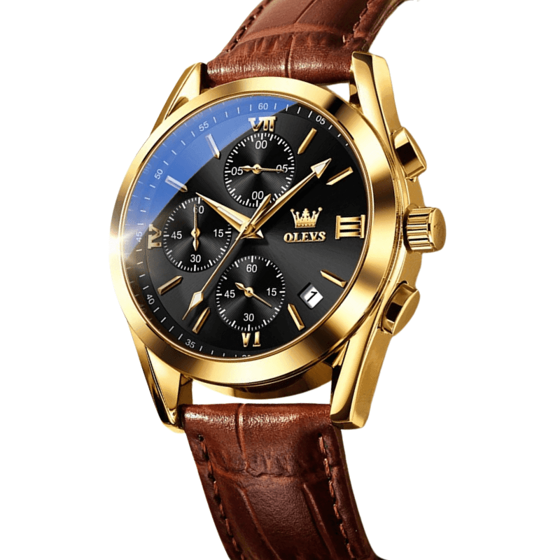 Pulse Cour Leather Men’s Watch