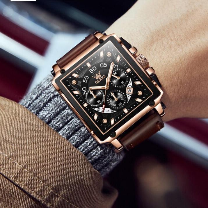 Modern Styles Leather Men’s Watch