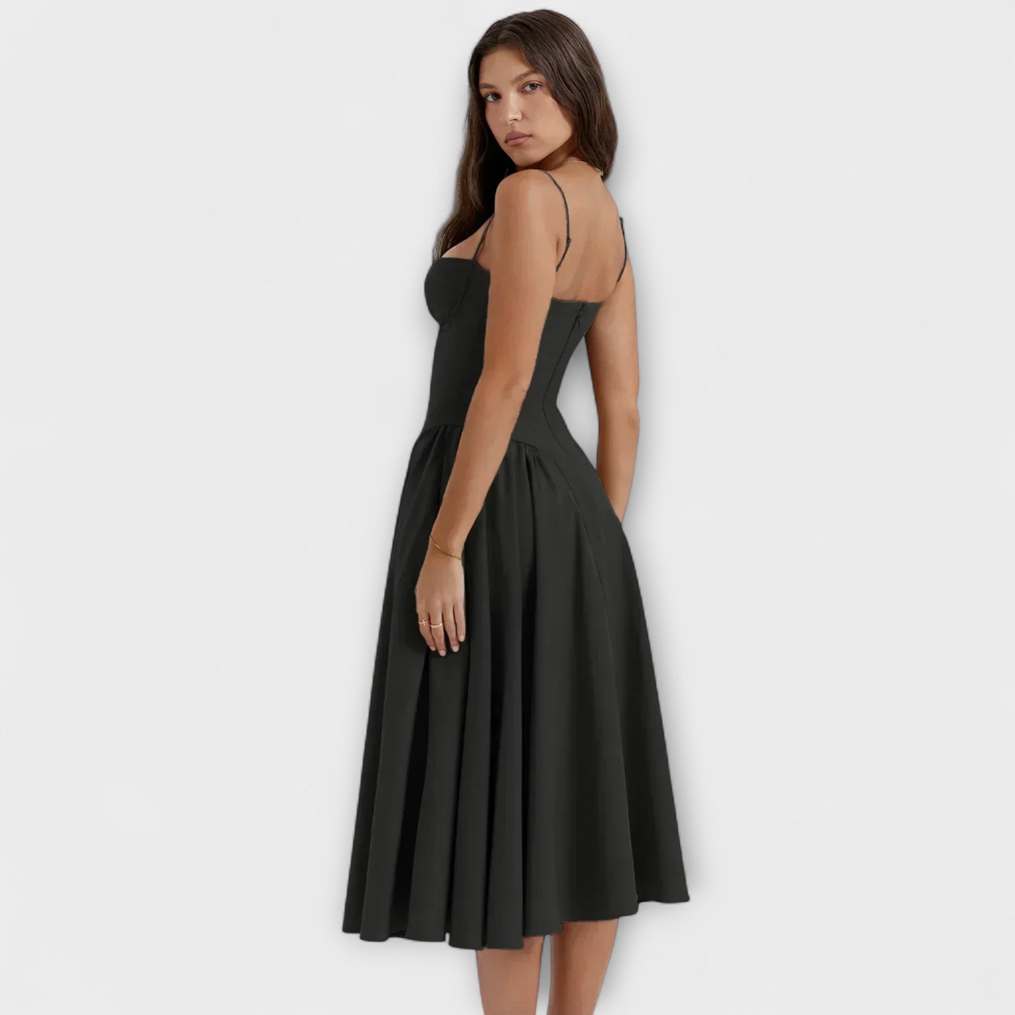 Rosalie - Sophisticated Sleeveless Lace Dress