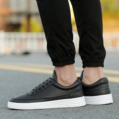 Apex Slim Leather Sneakers