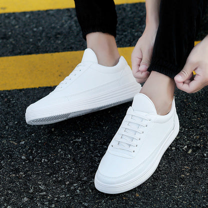 Apex Slim Leather Sneakers