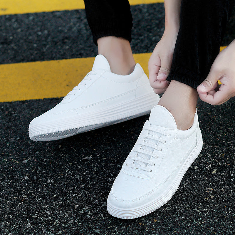 Apex Slim Leather Sneakers