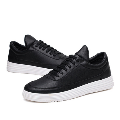 Apex Slim Leather Sneakers