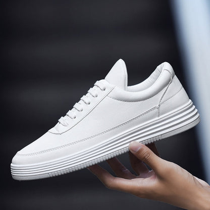 Apex Slim Leather Sneakers