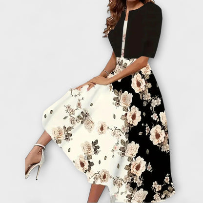 Women's Midi Dress with Jacket