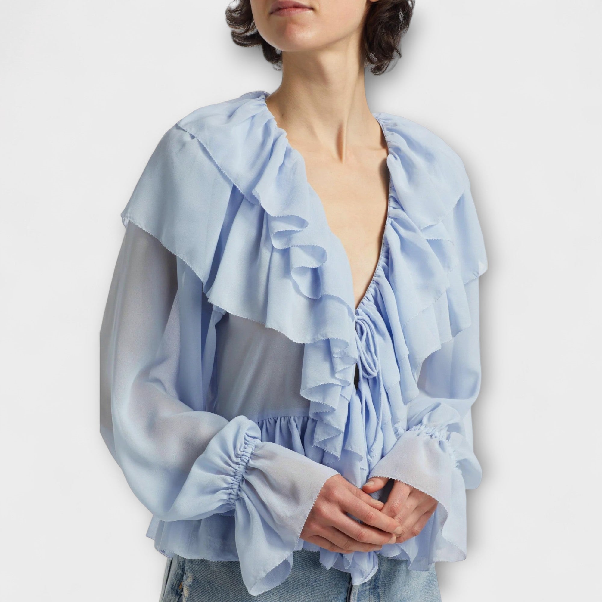 Martha - Ruffle Shirt Soraya