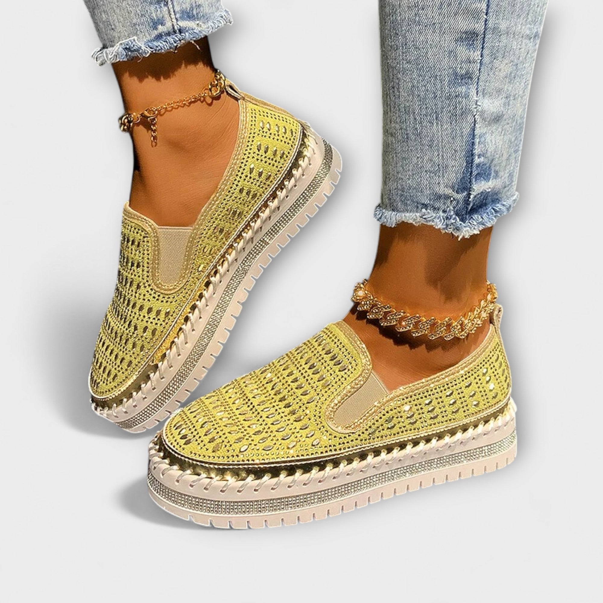 Thalia – Casual Platform Loafers with Round Toe