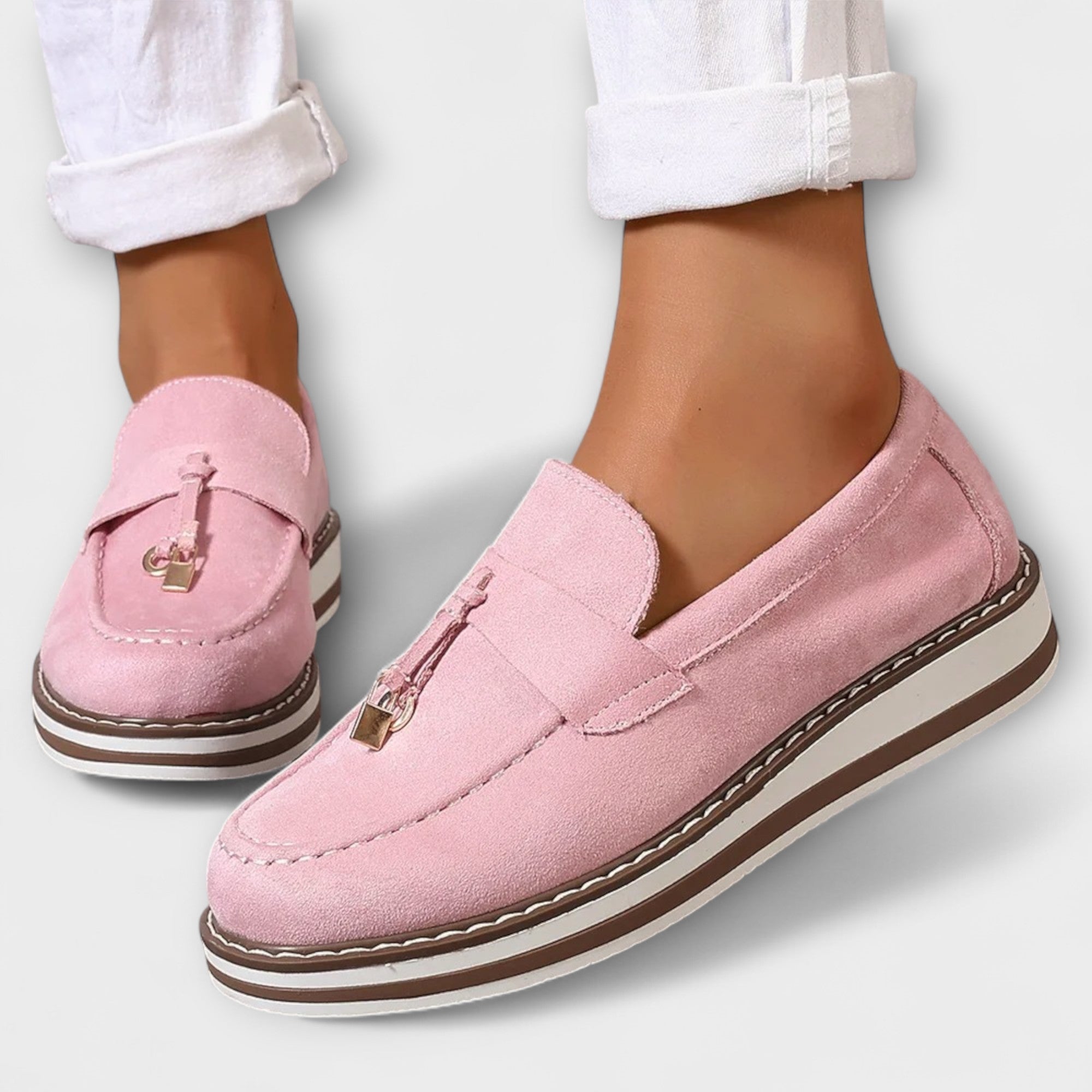 Halo – Casual Slippers with Round Toe