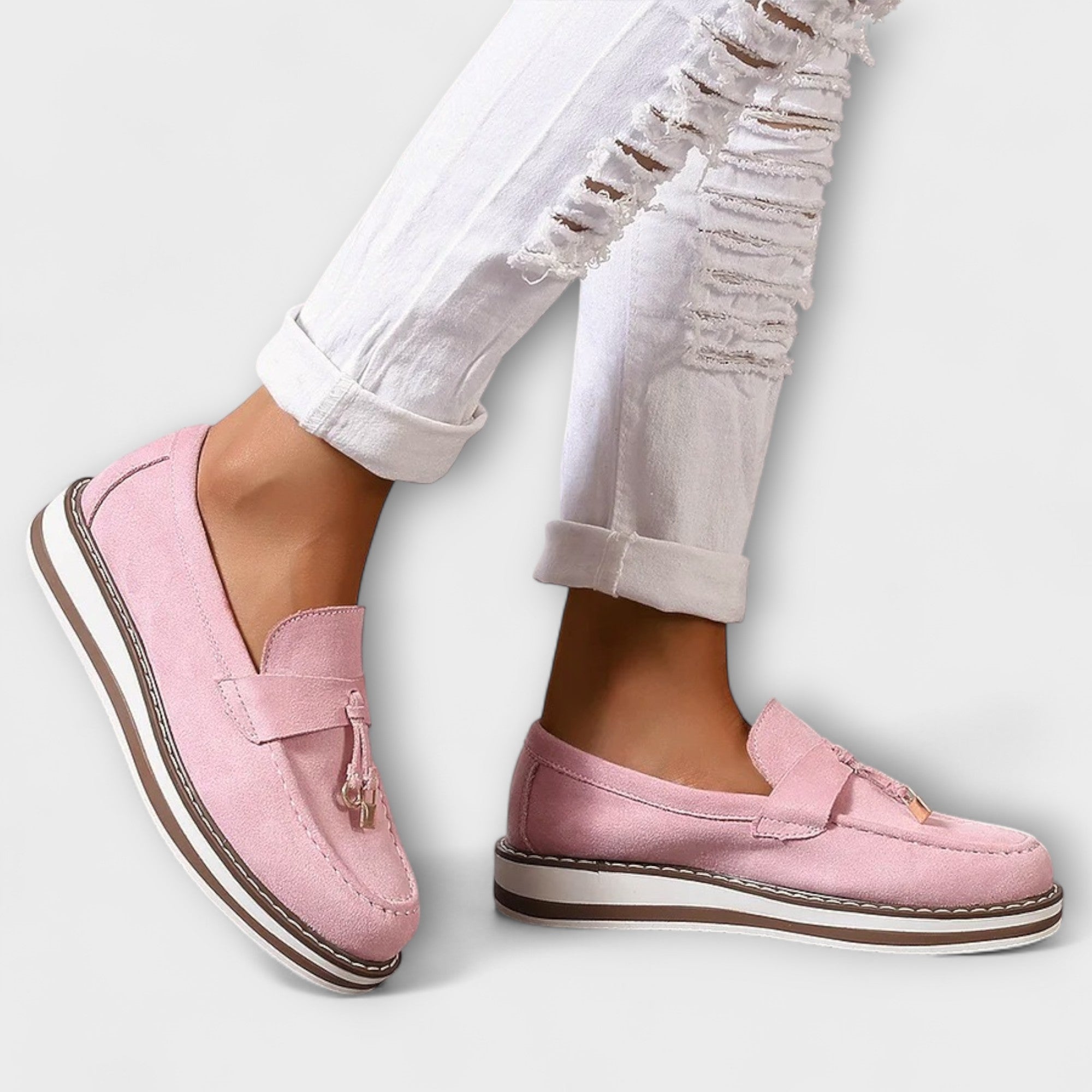 Halo – Casual Slippers with Round Toe