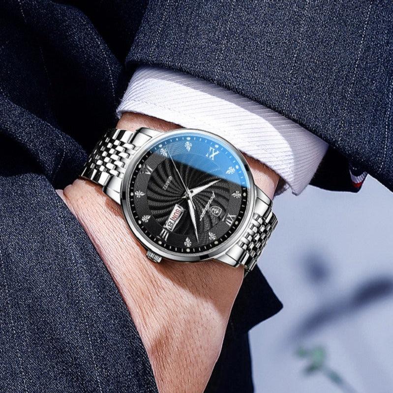 Classic Slim Silver Men’s Watch