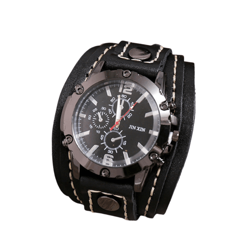Ultra Pulse Leather Men’s Watch