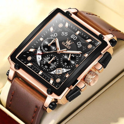Modern Styles Leather Men’s Watch