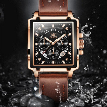 Modern Styles Leather Men’s Watch